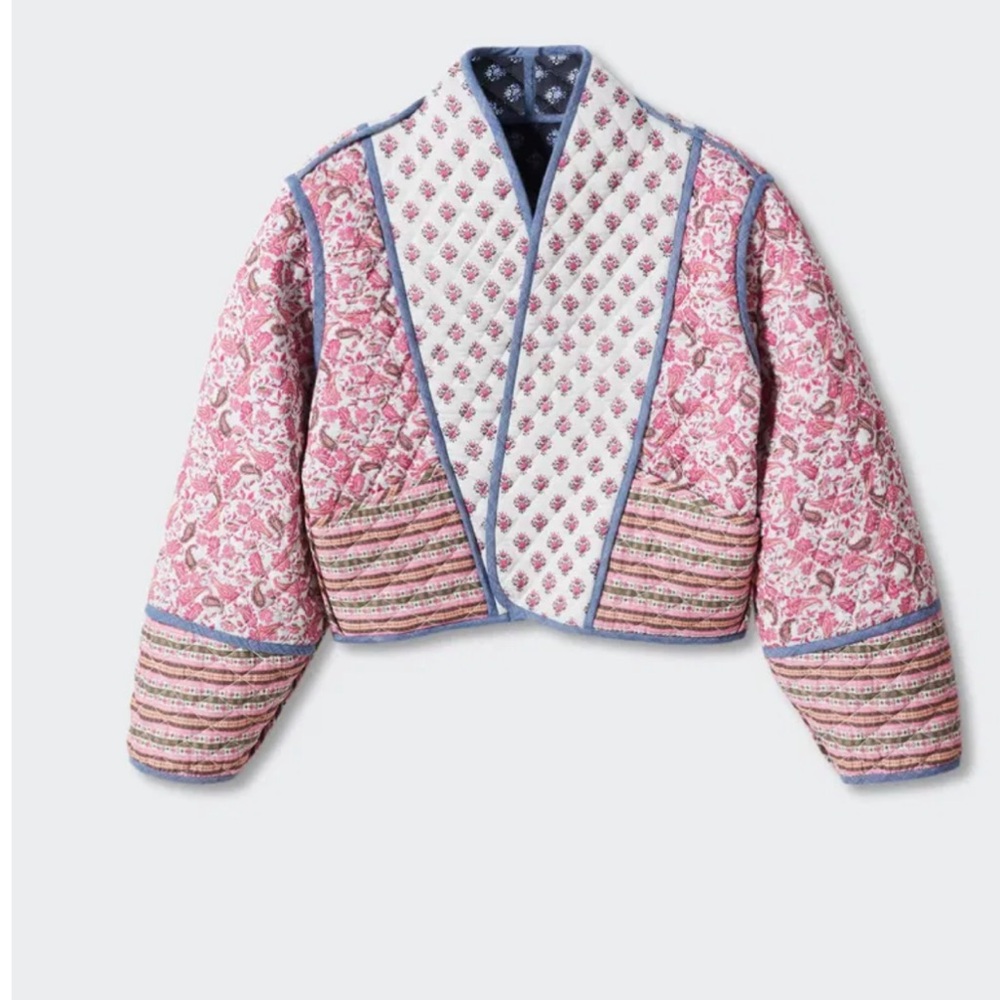 Quilted reversible jacket - Picture 4 of 6
